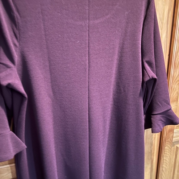Purple knit dress - Picture 2 of 2